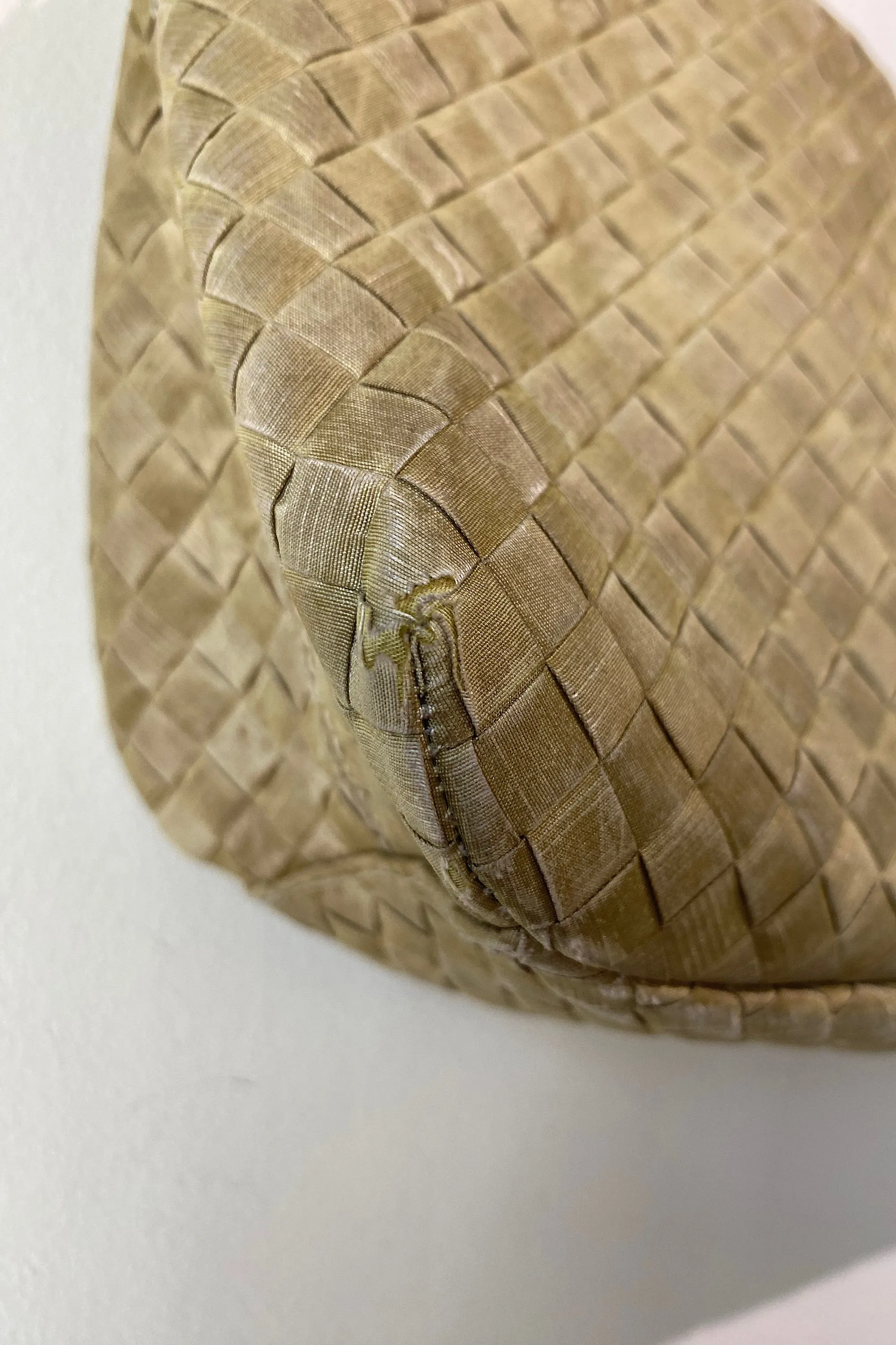 Bottega Veneta Tan Woven Bag