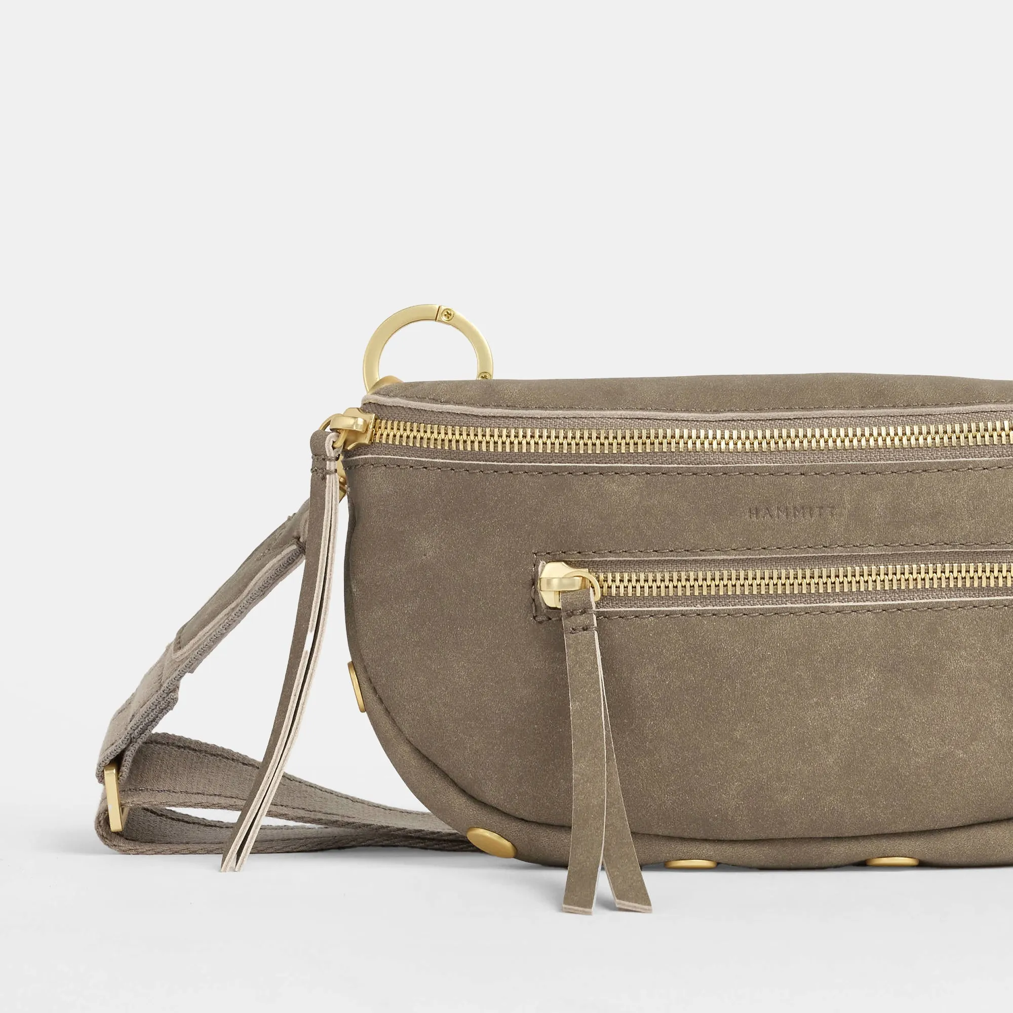 Charles Crossbody | Pewter/Brushed Gold | Sml