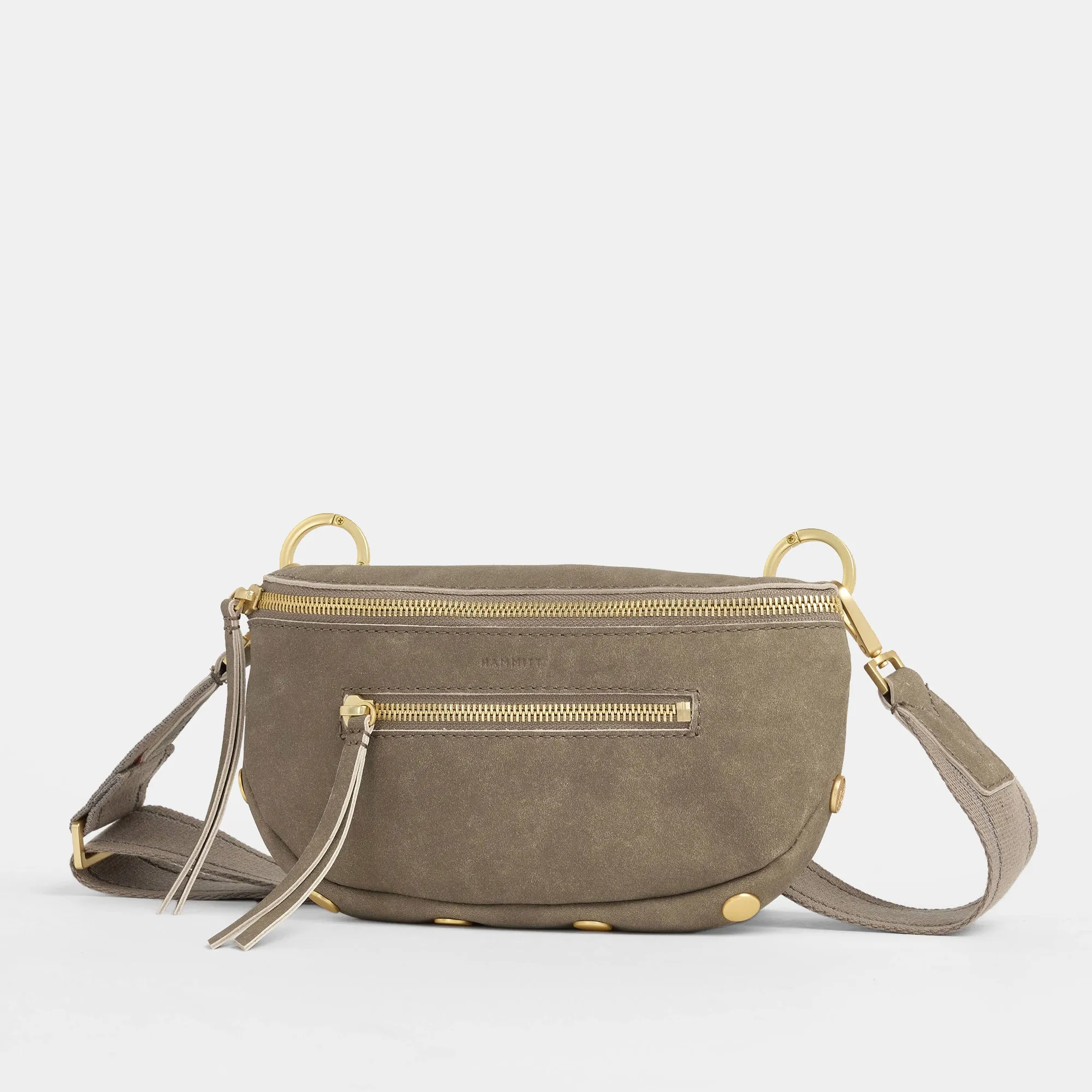 Charles Crossbody | Pewter/Brushed Gold | Sml