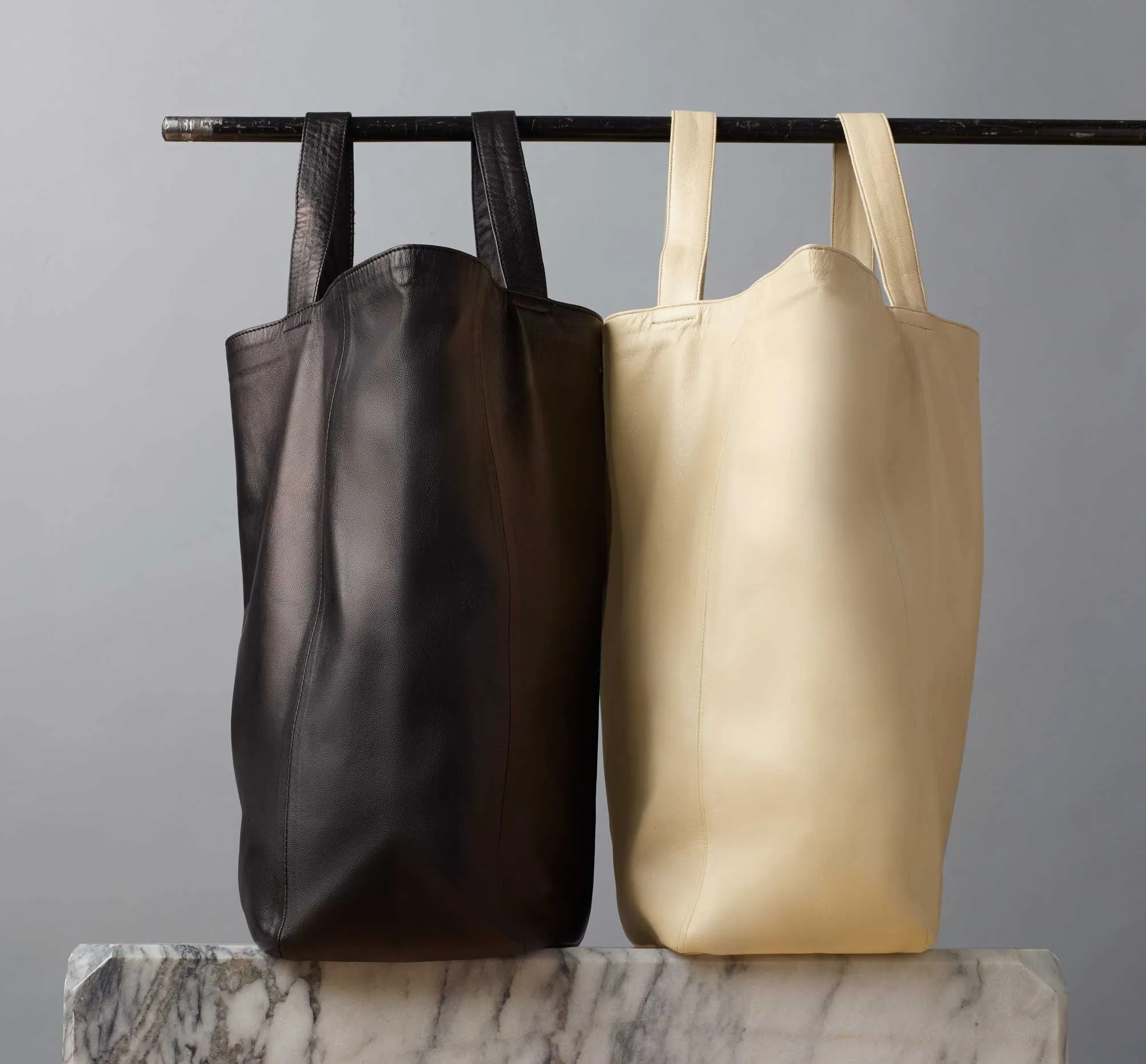 Moroccan Leather Tote Bag