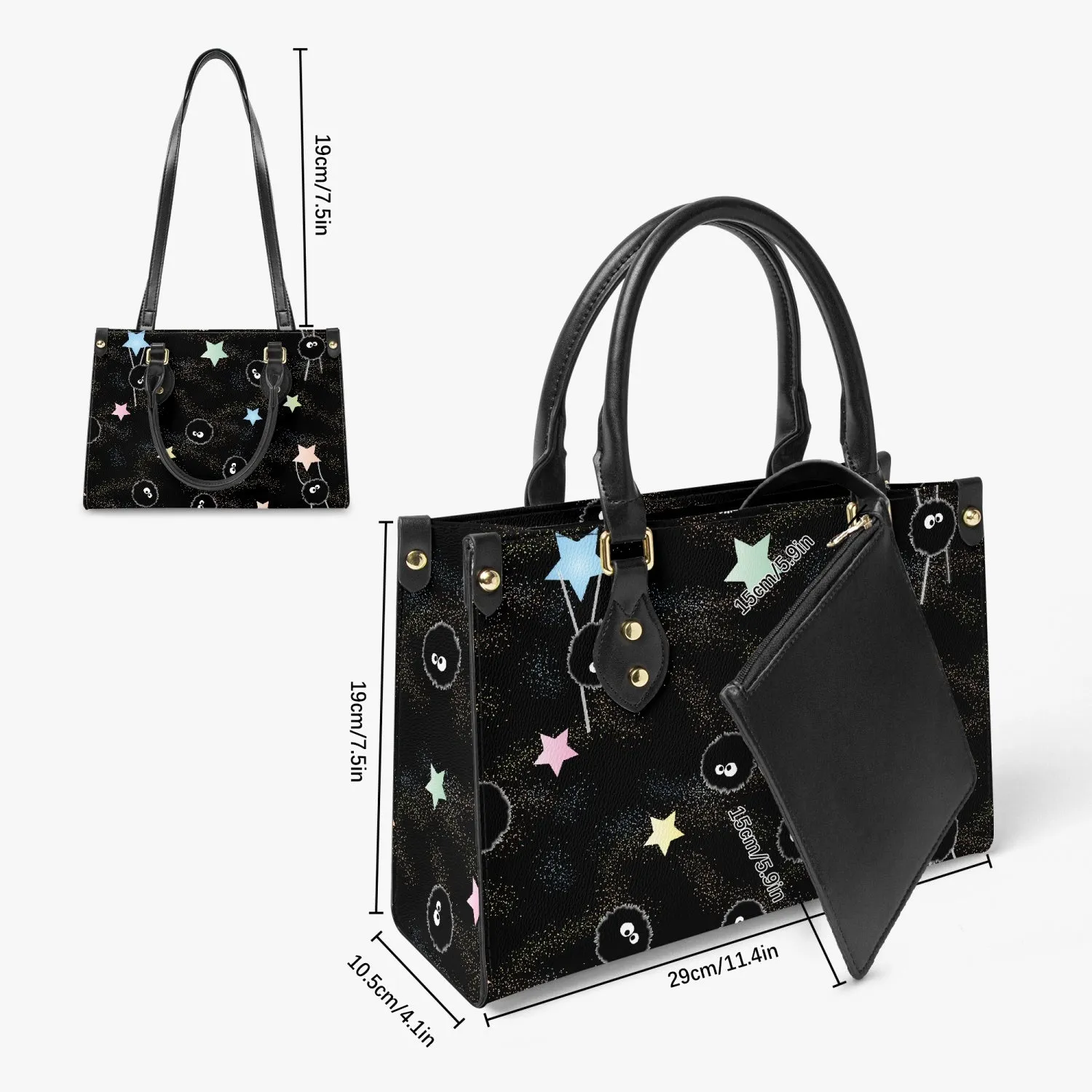 Sprite Friends. Tote Bag - Long Strap and Inner Bag